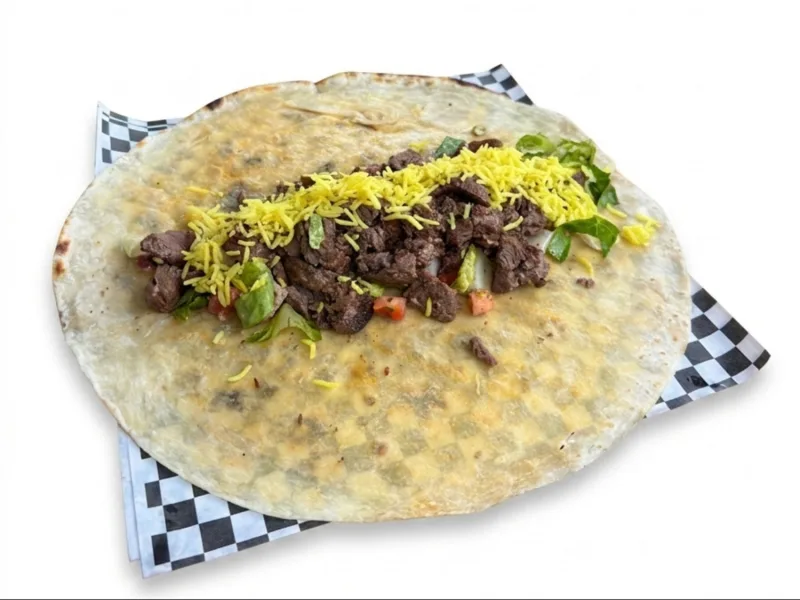 Beef burrito