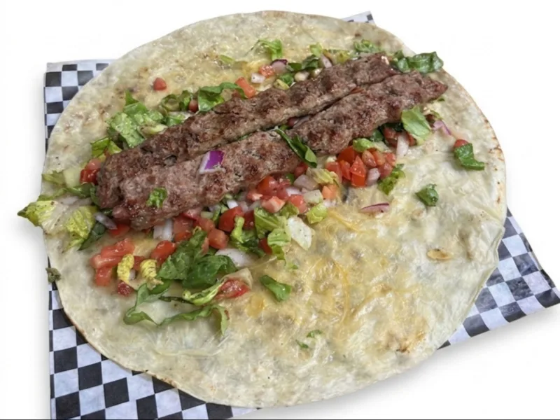 Kubideh wrap